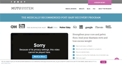 Desktop Screenshot of mutusystem.com